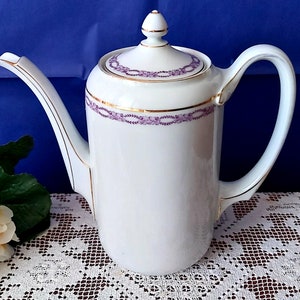 Rosenthal Kaffeekanne Teekanne Antik Deutschland Porzellan Vintage Geschenk Rosenthal Porzellan 1924 Jahr