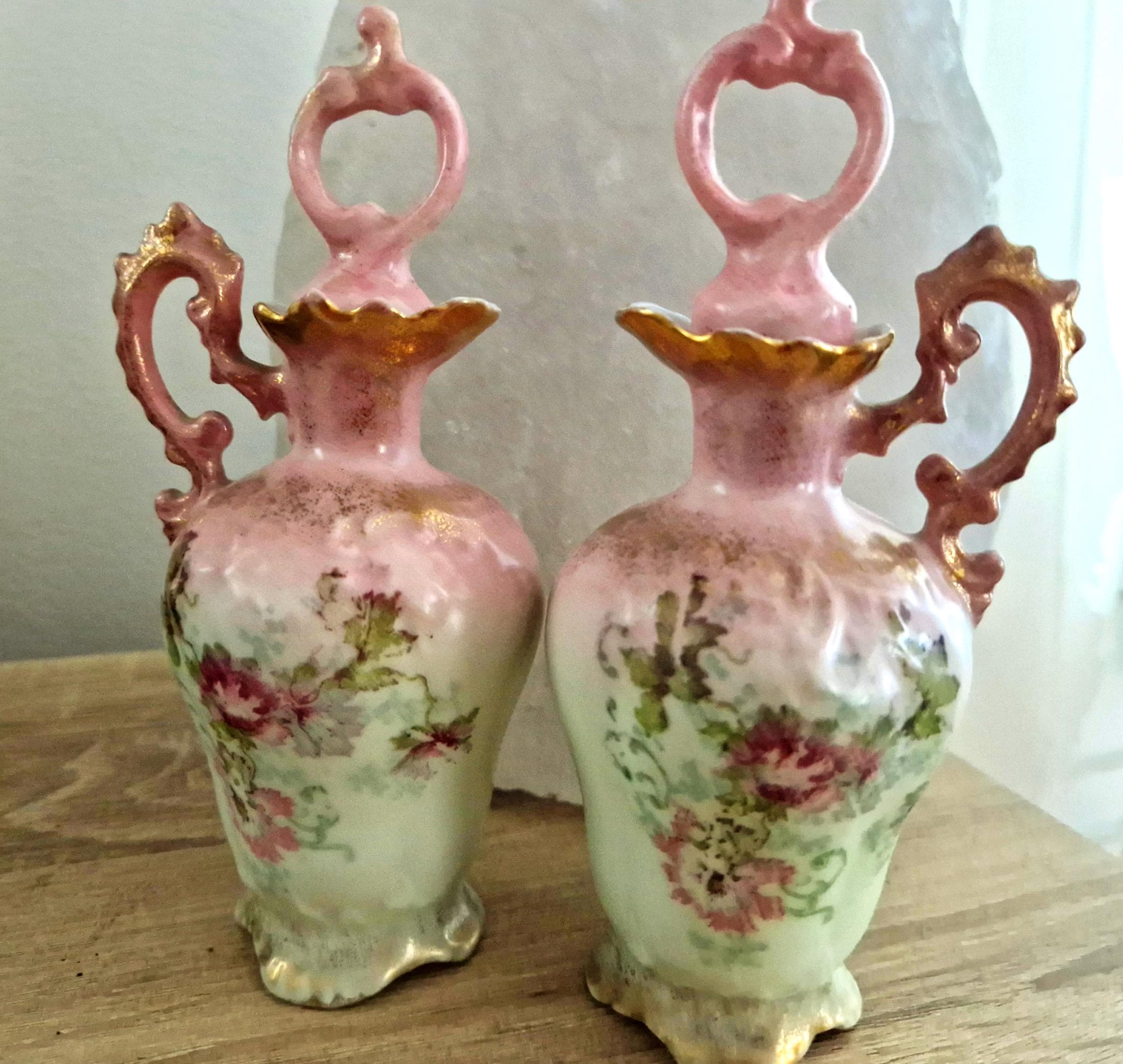 Collection pink vintage plates - Etsy 日本