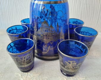 アンティークデキャンタ ヴィンテージアンティークデキャンタ シルバー