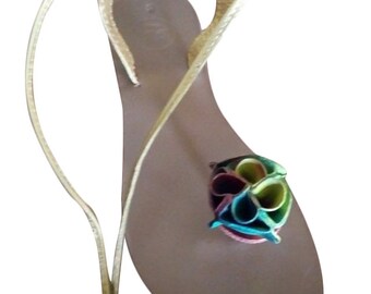 Handmade leather sandal