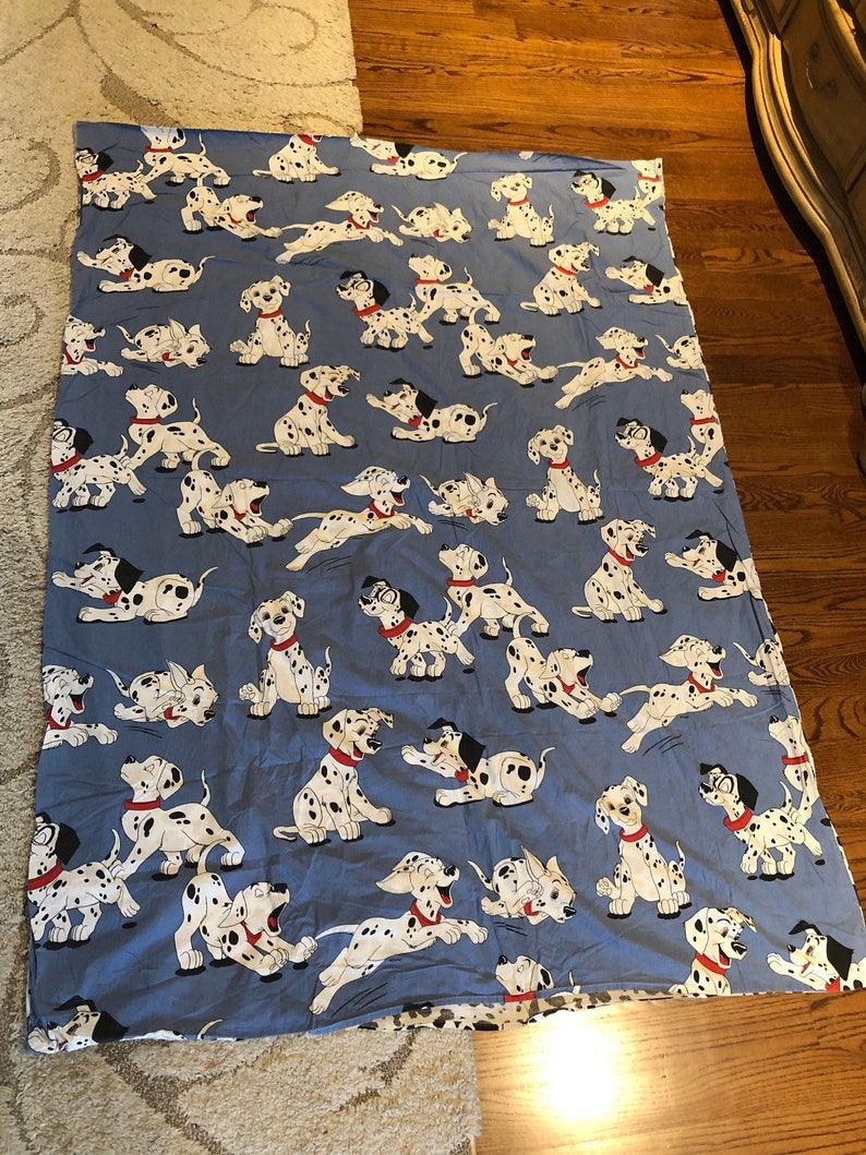 Vintage Disney 101 Dalmatians Twin Duvet Cover Puppies Spots Etsy