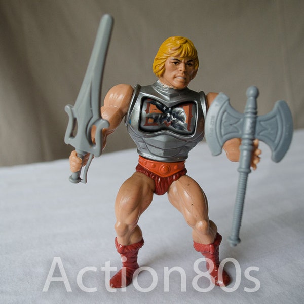 Battle Armor He Man - Masters of the Universe Original 1980s Action Figure