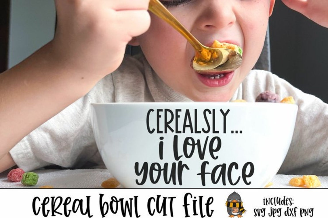Cereal Bowl SVG Bundle Cereal Bowl Puns SVG Svg Cut Files Etsy UK