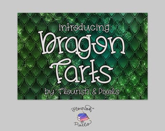 Dragon Farts - Handwritten Font For Kids | Fun Craft Font | Playful Font for Cricut, Silhouette, Goodnotes, Procreate, Canva | Stylized Font