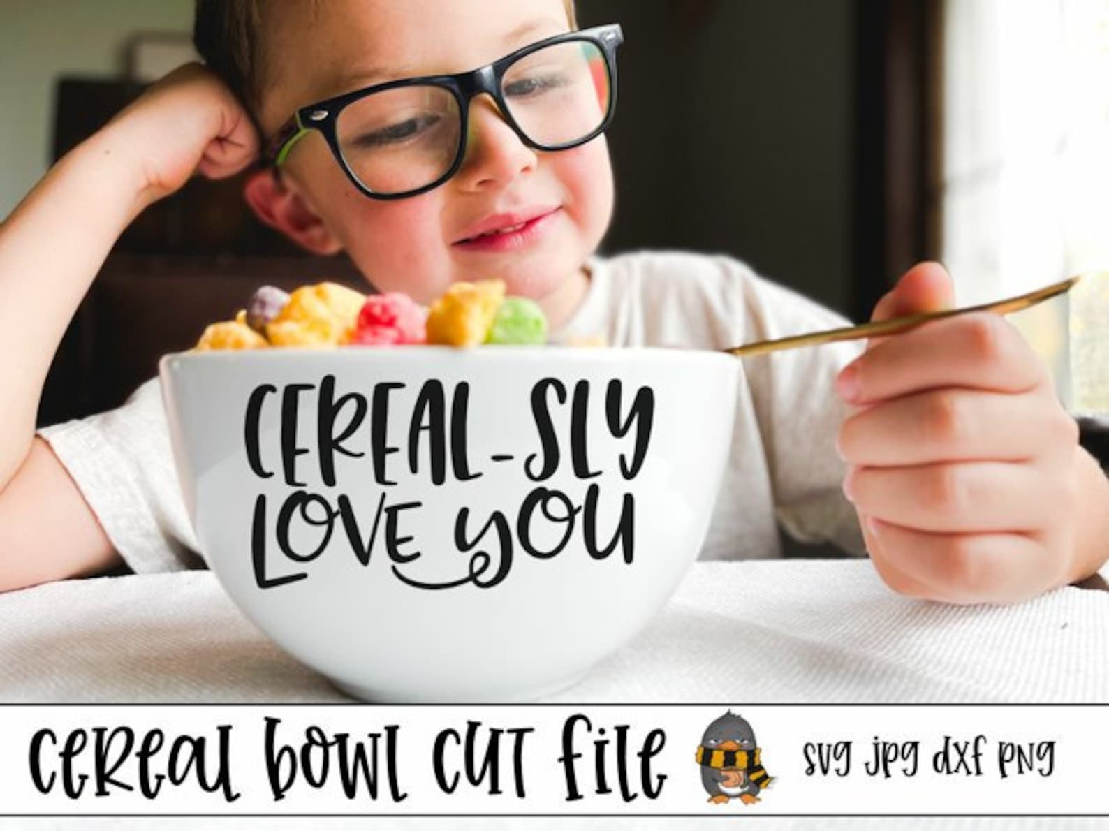 Cereal Bowl SVG Bundle Cereal Bowl Puns SVG Svg Cut Files Etsy