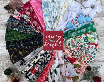 Winter/New Year's HEADBANDS!  Listing 2 of 2 DBP knotted stretch knit headbands