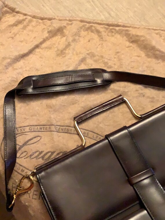 Vintage Caggiano Leather Shoulder Bag Marc Anthony - image 5