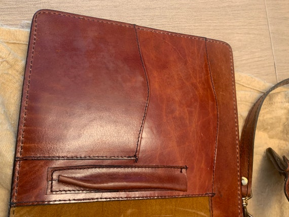 Vintage Caggiano Leather Shoulder Bag - image 7