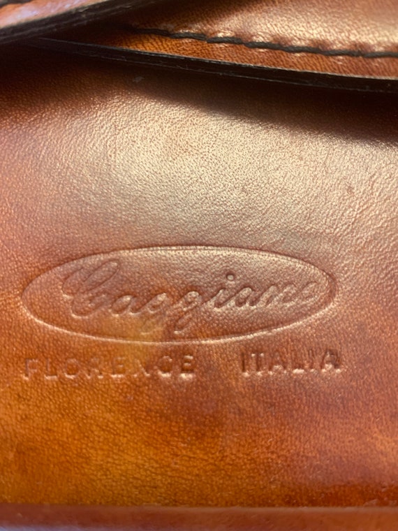Vintage Caggiano Leather Shoulder Bag - image 6