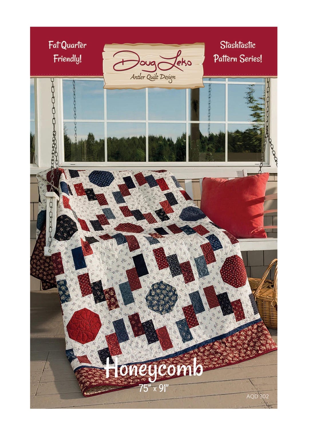 Honeycomb Quilt Pattern - Doug Leko of Antler Quilt Designs Quilts ...