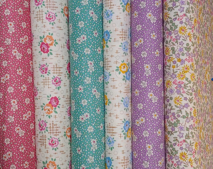 30 Reproductions Aunt Grace Calicoes by Marcus Brothers Fabric Yardage ...