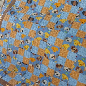 Baby Four Patch Quilt Pattern: Crib Size (PDF or Word Download) - Etsy