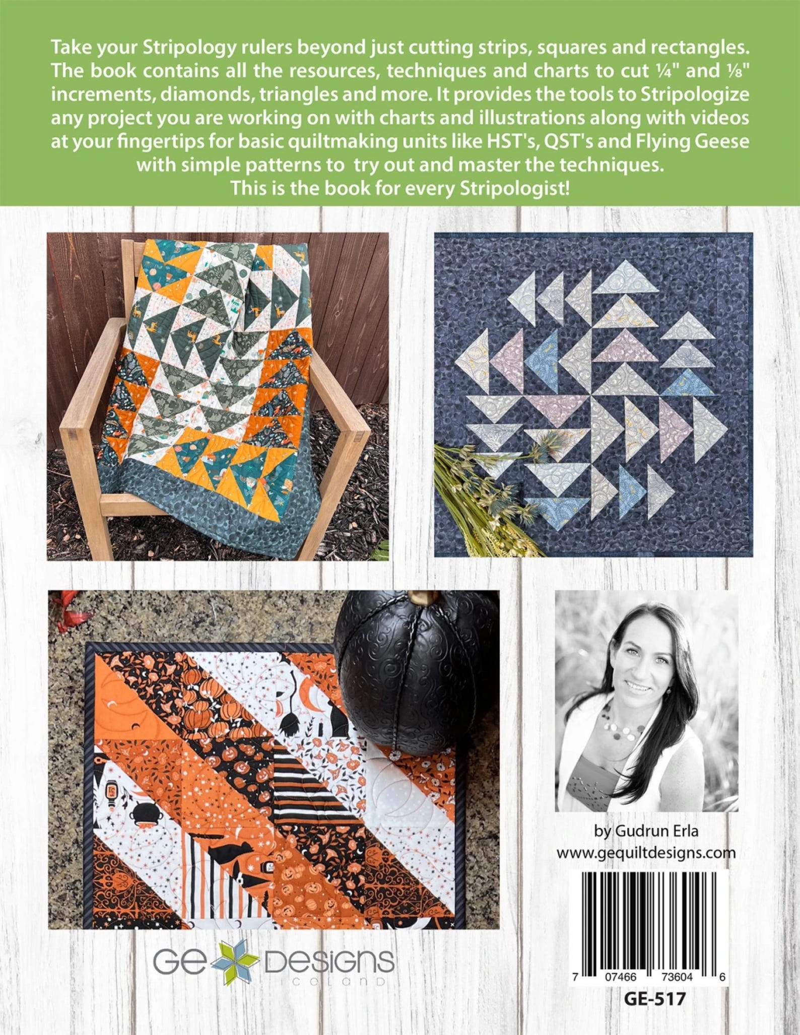 Master Your Stripology Rulers Quilt Book - Guidebook and 6 Patterns ...