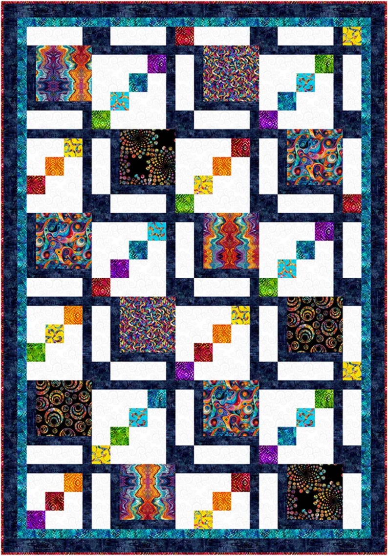 Make It Scrappy Yard Quilts 8 Quilt Patterns by Donna Robinson and Fran ...