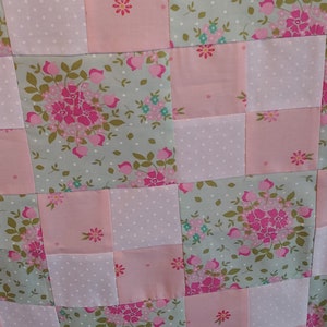 Baby Four Patch Quilt Pattern: Crib Size (PDF or Word Download) - Etsy