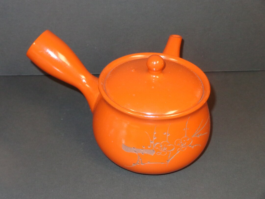 Japanese Tea Pot Tokonameyaki Ware Kyusu Teapot Stainless Steel