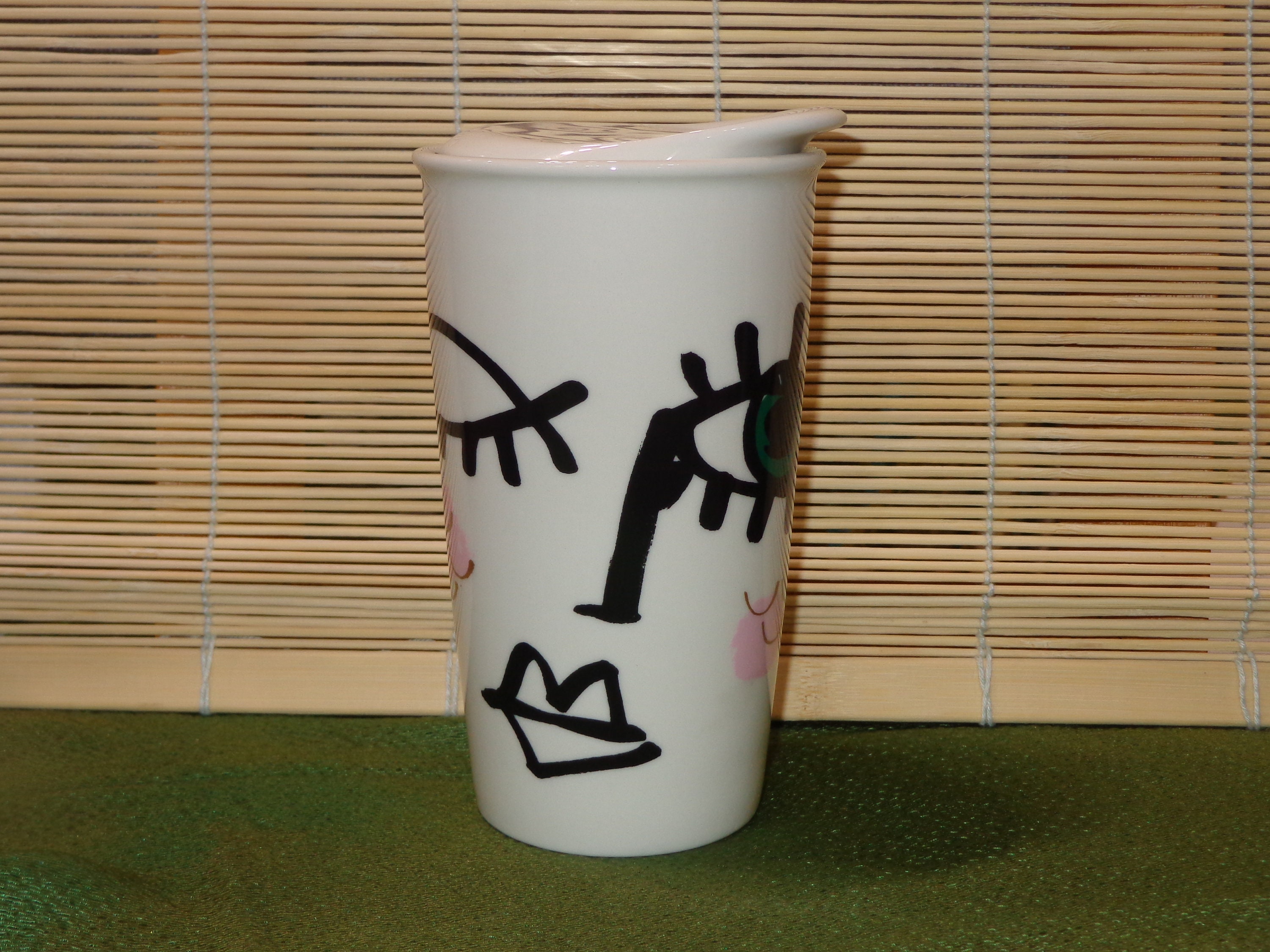 Starbucks 395ml/13oz Siren Glass Cup with Logo