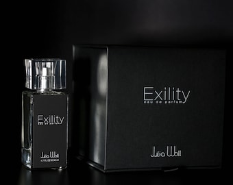 EXILITY Perfume, fragrance, niche perfume, limited edition perfume, exclusive perfume, exility perfume, juliawoll perfume,