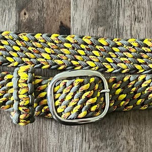 小物 NEIGHBORHOOD PARACORD BELT OLIVE DRAB Paracord Belt Coyote Tan and Olive Drab Green - With Matte