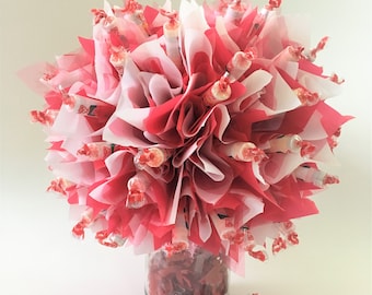 Smarties Candy Bouquet Lollipop Tree Lollipop Malt Smarties Candy Bouquet Candy arrangement Birthday gift Mother's Day gift Baby Shower gift