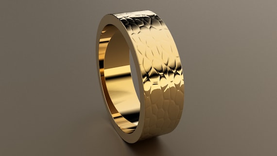 Flat ring with comfort inner 3D model 3D printable | CGTrader