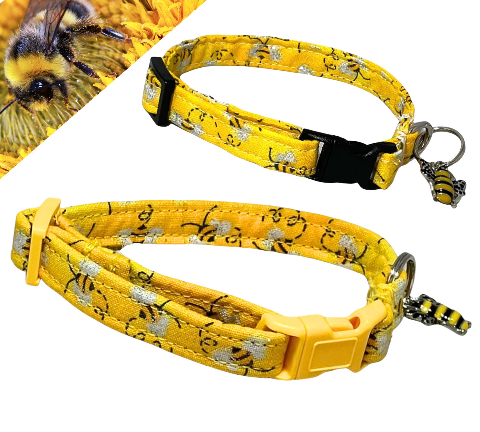 Bee Cat Collar Etsy Canada
