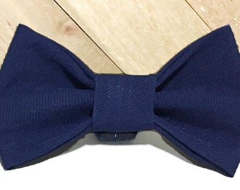 Navy Blue Wedding & Special Events  Bow Tie for Dog or Cat Collar