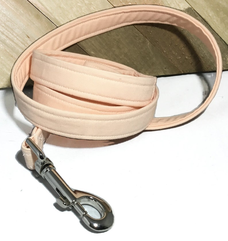 Solid Peach Dog Leash Etsy
