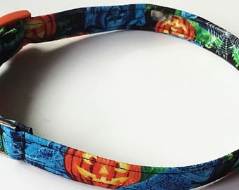 Graveyard Halloween Collar for Dogs and Cats