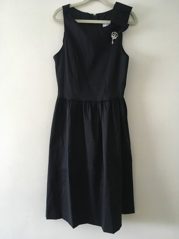 girls size 7 black dress