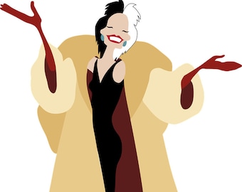 Cruella Duivel patroon