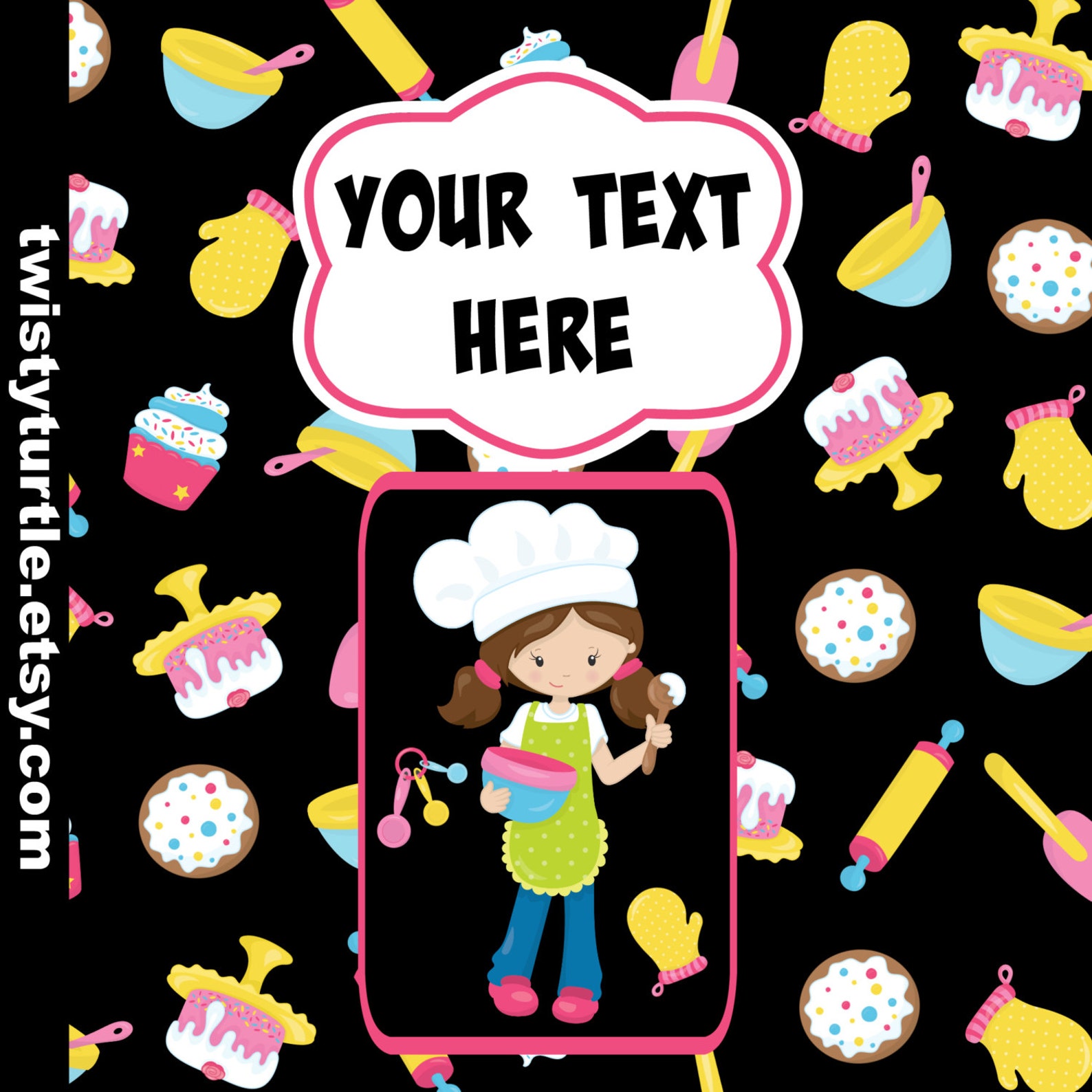 Baking Party Favors Set of 5 Cooking Party Favors Craft Etsy