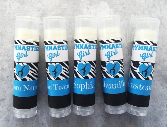 5 Pc Gymnastics Party Favors/Gymnastics Party Favor/Girl Gymnastics Birthday/Gymnastics Chapstick/Gymnastics Birthday Party/Gymnastics Team Il_570xn