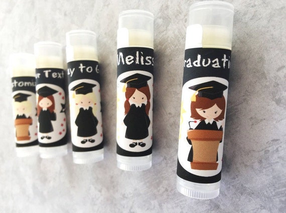 5Pc Graduation Party Favors/Graduation Party/Girl Graduation /Graduation Chapstick/Graduation Gifts/Graduation Favors/Kids Graduation Il_570xn