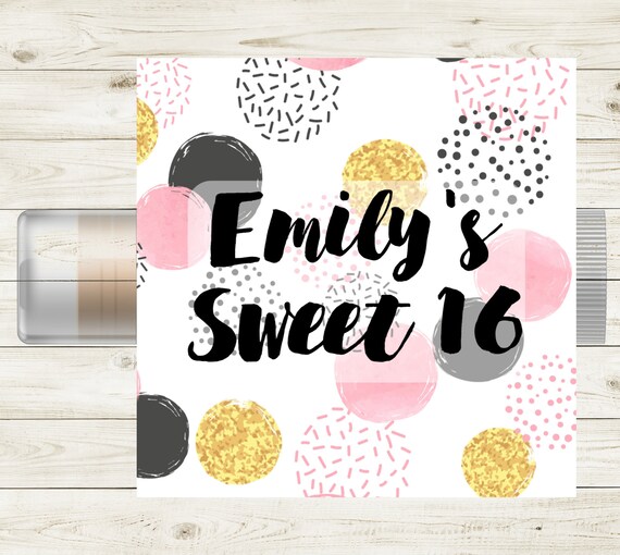 unique sweet 16 favors