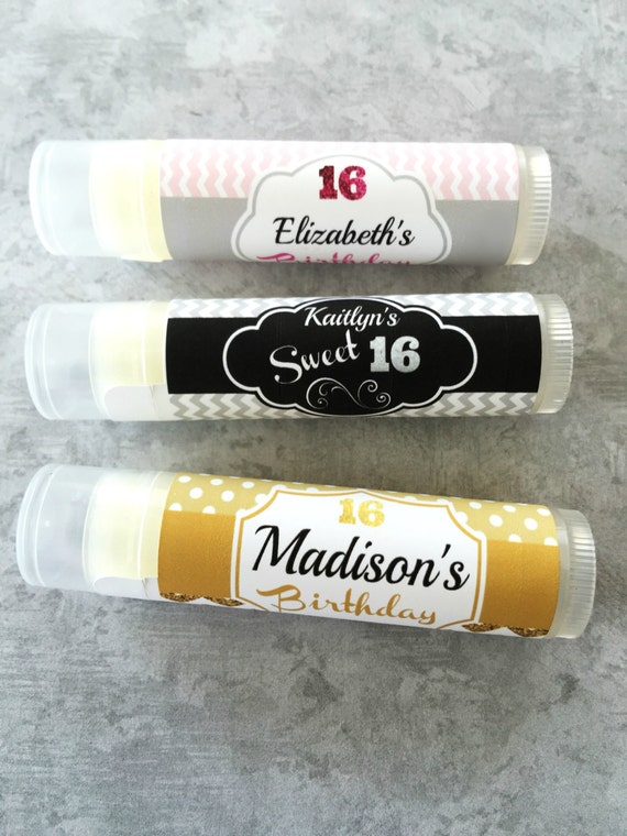 unique sweet 16 favors