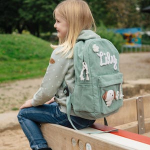 Custom Toddler Backpack & Lunch Bag Set, Personalized Toddler SchoolBag, School Bag for Kids, Preschool Backpack, Children's Kids Backpack