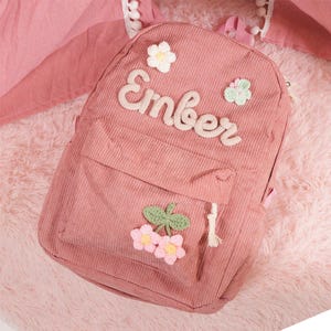 Sac à dos personnalisé avec prénom pour enfant, cartable personnalisé pour tout-petit, cartable pour enfants, sac à dos pour enfants, cadeau d'anniversaire de cartable pour enfants, sac pour enfants