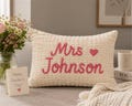 Personalized Teacher Pillow, Custom Name Gift for Teacher, Appreciation Present, Classroom Decor product logo