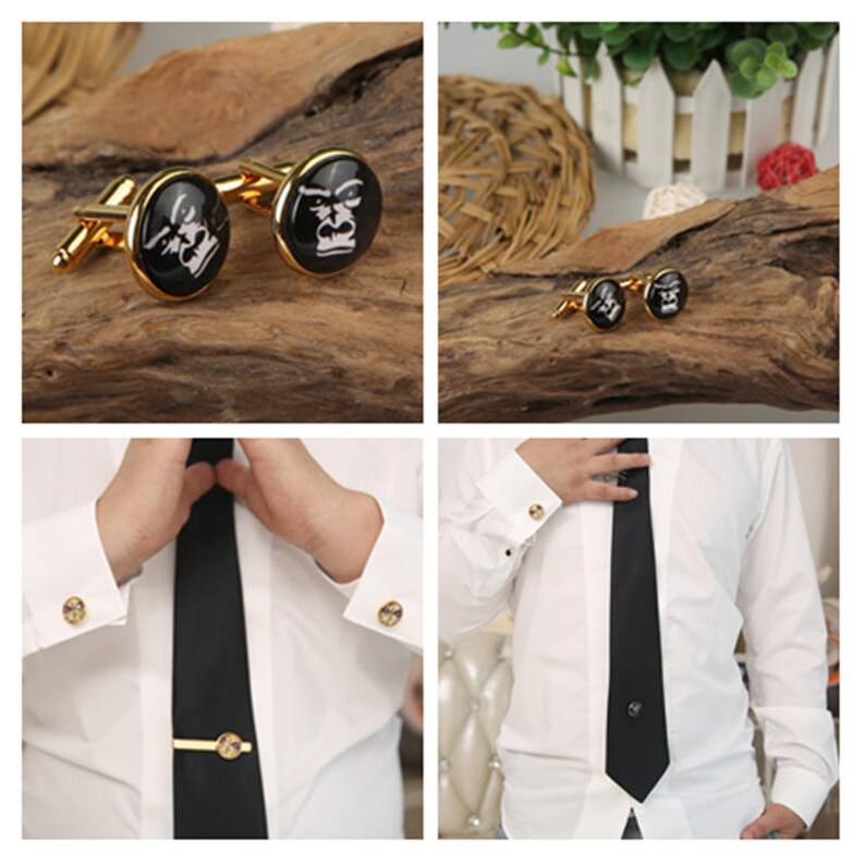 Math PI Cufflinks Video Game Jewelry Graduation Cufflinks Accessories cufflinks for men Movie theme Math Tie Pin Fantasy Fairytale