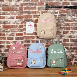 Sac à dos personnalisé pour tout-petit pour enfants, cadeau de rentrée des classes, cadeau de sac d'école pour enfants, cadeau de jardin d'enfants d'âge préscolaire