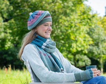 A - Melange Lambswool Berets