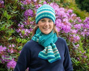 C - Ladies Fairisle Tick Beanies