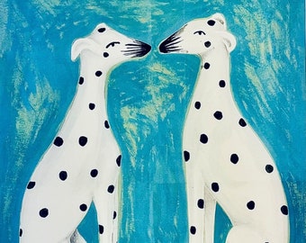 China Dalmatians Print