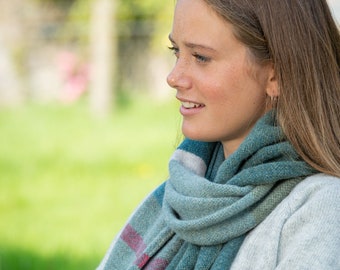 A - Melange Lambswool Scarf