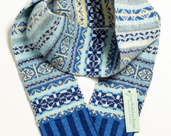 B- Fairisle Lambswool scarf