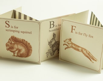 S - Woodland animal cards
