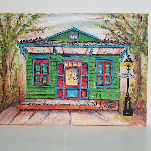 Shotgun House Art 11x14 main image 0