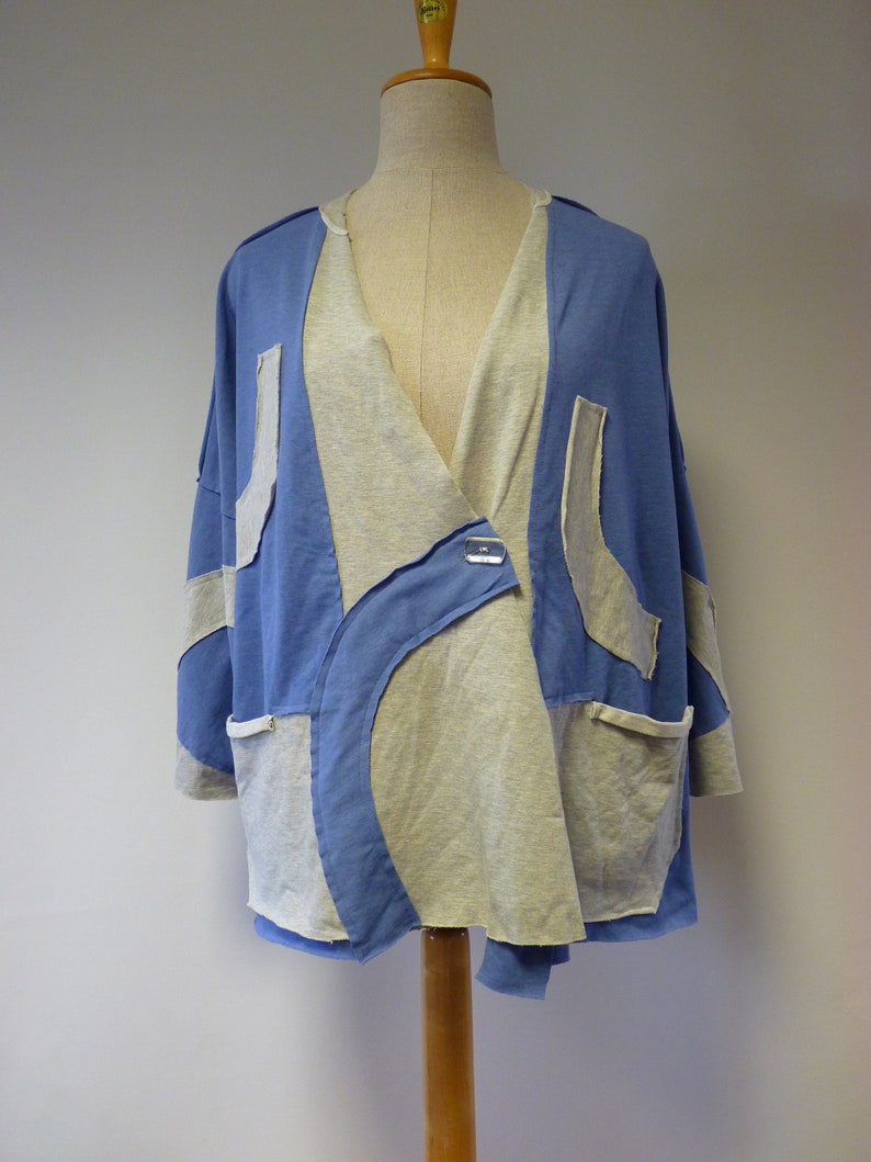size XXL. Handmade cotton jacket