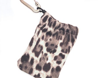 Leopard Fleece Sani Snuggler